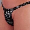 Exclusive Men String Tanga - Metallic SilverDots -Bikini Verfuehrung Geschaft exclusive mens string tanga s dot 10 1280x1280