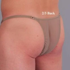 Exclusive Men String Tanga - Toffee Transparent -Bikini Verfuehrung Geschaft exclusive mens string tanga toffee transparent 100 1280x1280