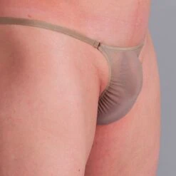 Exclusive Men String Tanga - Toffee Transparent -Bikini Verfuehrung Geschaft exclusive mens string tanga toffee transparent 6 1280x1280