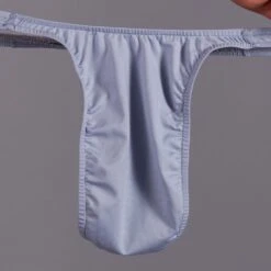 Exclusive Men String Tanga - UNI Hellgrau -Bikini Verfuehrung Geschaft exclusive mens string tanga uni hellgrau 9 1280x1280