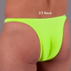 Exclusive Men String Tanga - UNI NeonGelb -Bikini Verfuehrung Geschaft exclusive mens string tanga uni neon 100 1280x1280