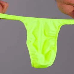 Exclusive Men String Tanga - UNI NeonGelb -Bikini Verfuehrung Geschaft exclusive mens string tanga uni neon 11 1280x1280