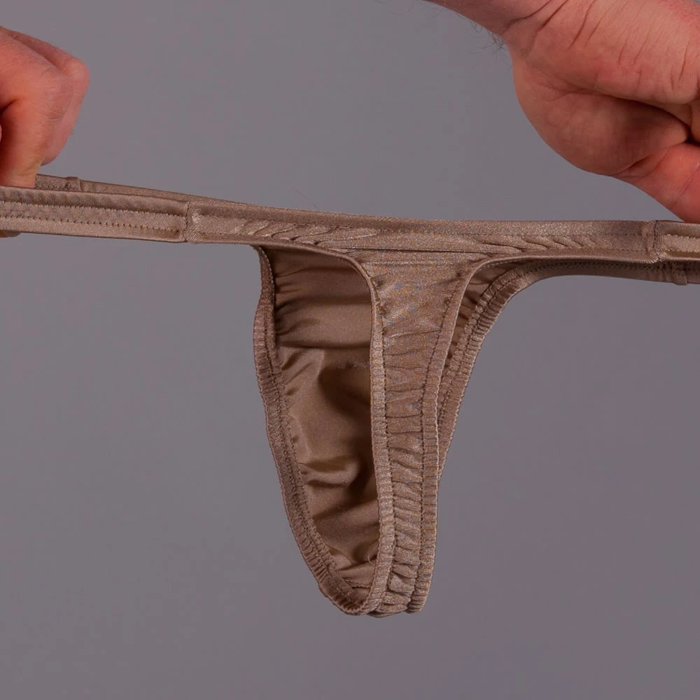 Exclusive Men String Tanga - UNI Toffee 11 Exclusive Men String Tanga - UNI Toffee – Bild 9