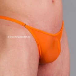 Men PLUG String Tanga - Transparent 19 Men PLUG String Tanga - Transparent -Bikini Verfuehrung Geschaft herren string tanga orange transparent 3 1280x1280 1
