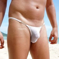 Men String Tanga - Transparent Mit Strass (Extra Small) -Bikini Verfuehrung Geschaft herren string tanga xtra small transparent 4 1280x1280