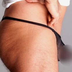 Men String Tanga - Fishnet Schwarz 11 Men String Tanga - Fishnet Schwarz -Bikini Verfuehrung Geschaft men string tanga fishnet schwarz 3 1280x1280