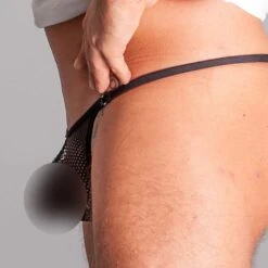 Men String Tanga - Fishnet Schwarz 12 Men String Tanga - Fishnet Schwarz -Bikini Verfuehrung Geschaft men string tanga fishnet schwarz 5 1280x1280