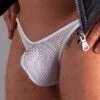 Men String Tanga - Fishnet Weiß -Bikini Verfuehrung Geschaft men string tanga fishnet weiss 1 1280x1280